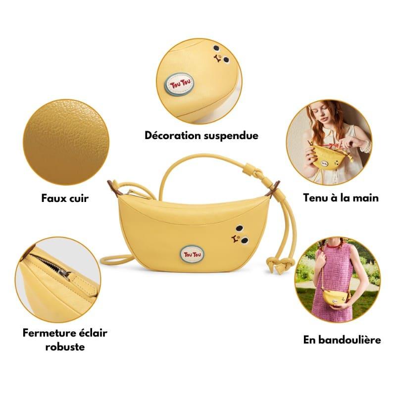 rangements sac banane original forme de banane