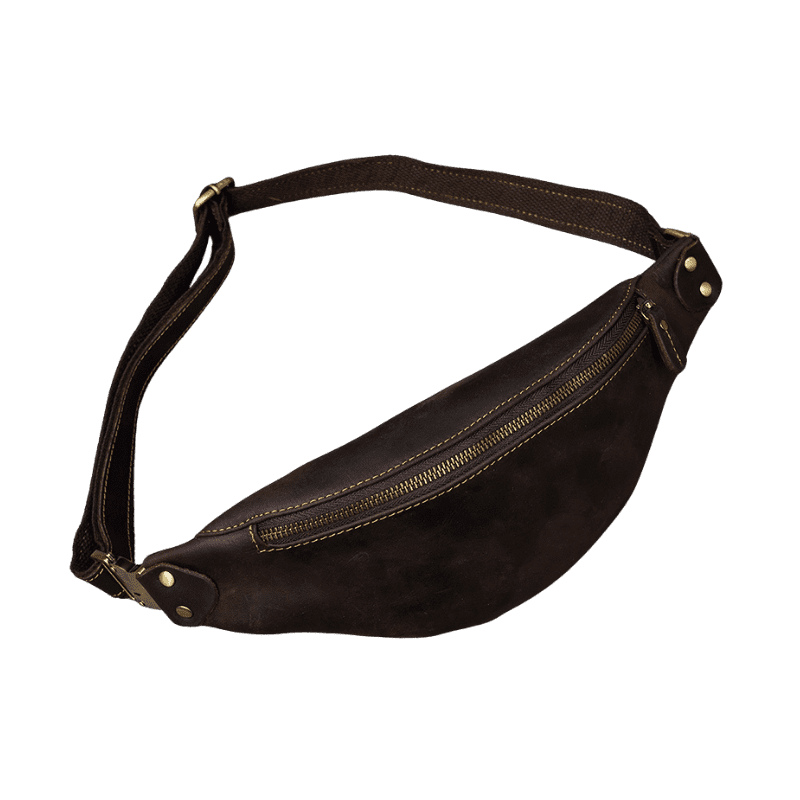 sac banane cuir homme luxe