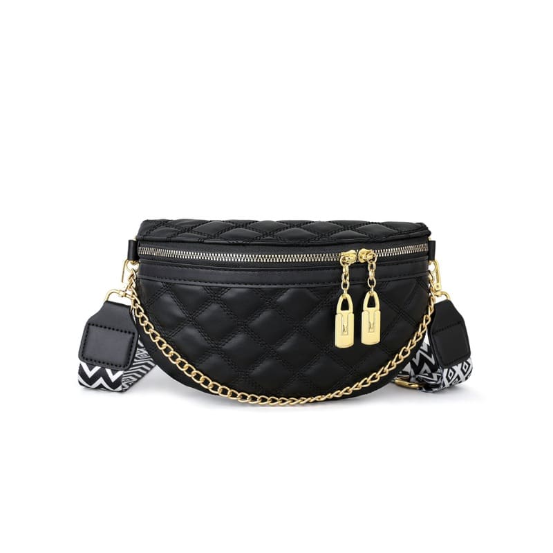 sac banane femme chic cuir souple