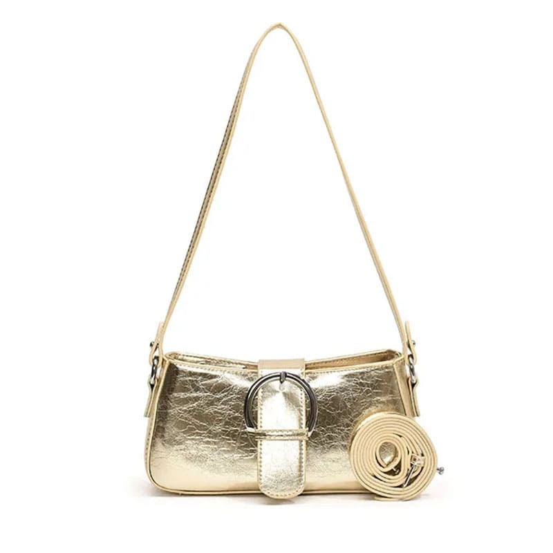 sac banane femme dore elegant