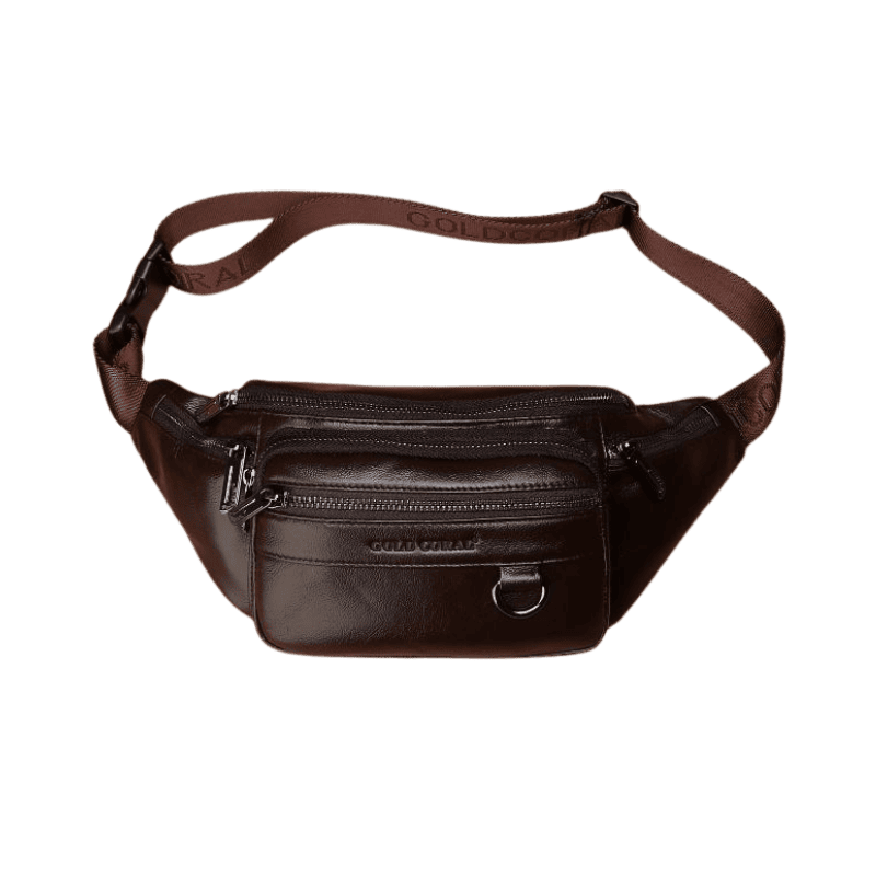 sac banane homme en cuir