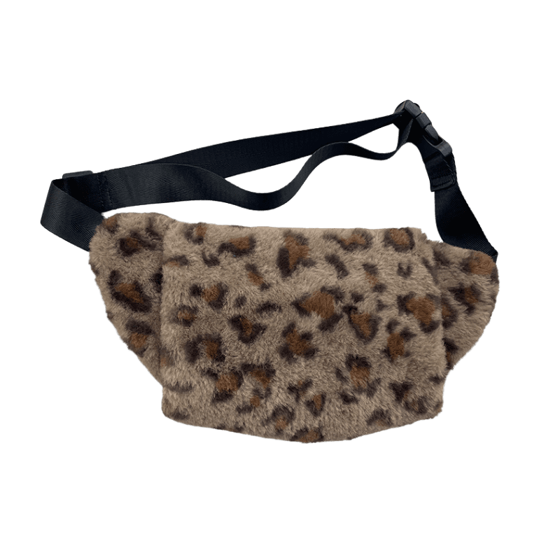 sac banane leopard moumoute