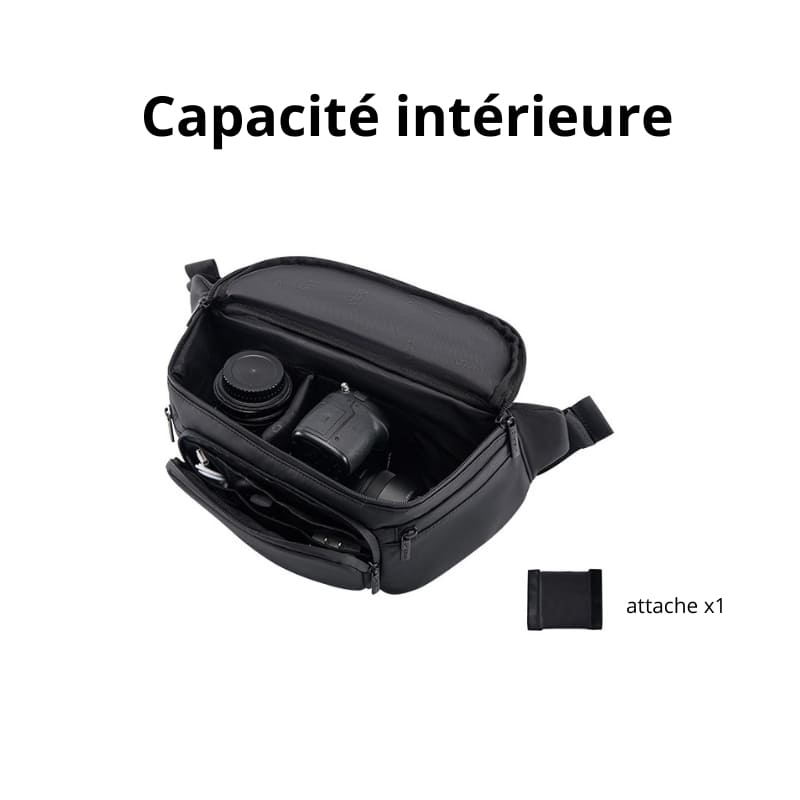 sac banane pour appareil photo capacite